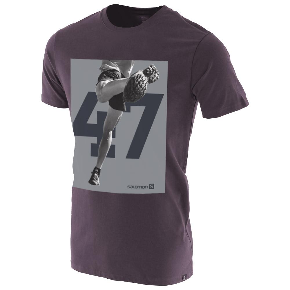 SALOMON LEAP SS M Philippines - Men's Tee Shirt - Black | 465328-WHG